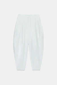 PANTALON AMPlE À PLIS