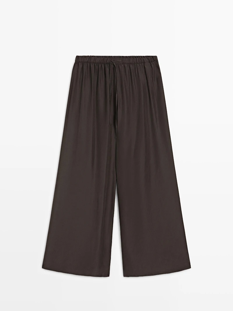 Flowing trousers with waist detail - STUDIO
