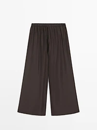 Flowing trousers with waist detail - STUDIO