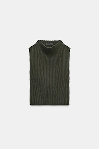 30% WOOL RIB TOP
