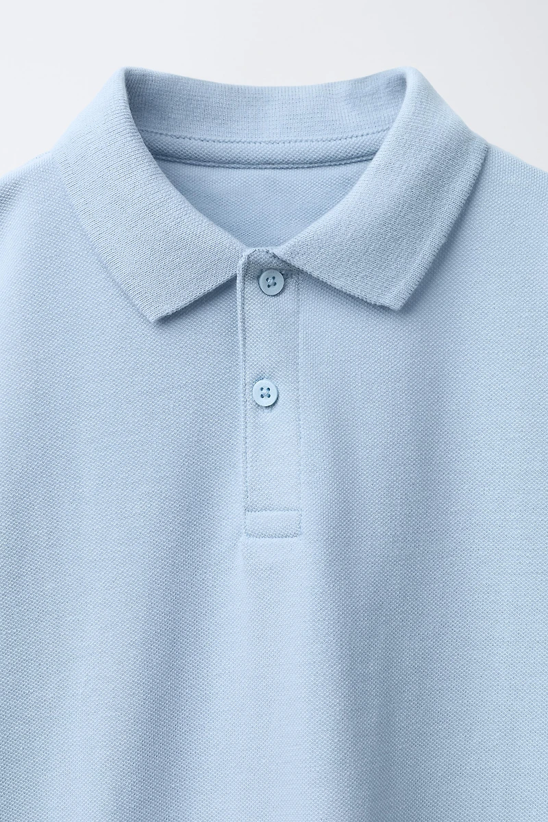 BASIC PIQUÉ POLO SHIRT