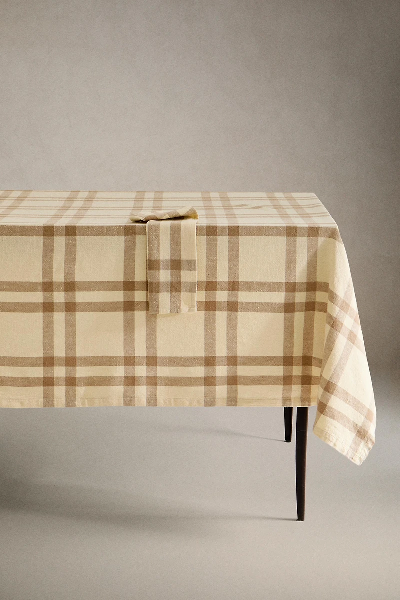 NAPPE COTON CARREAUX