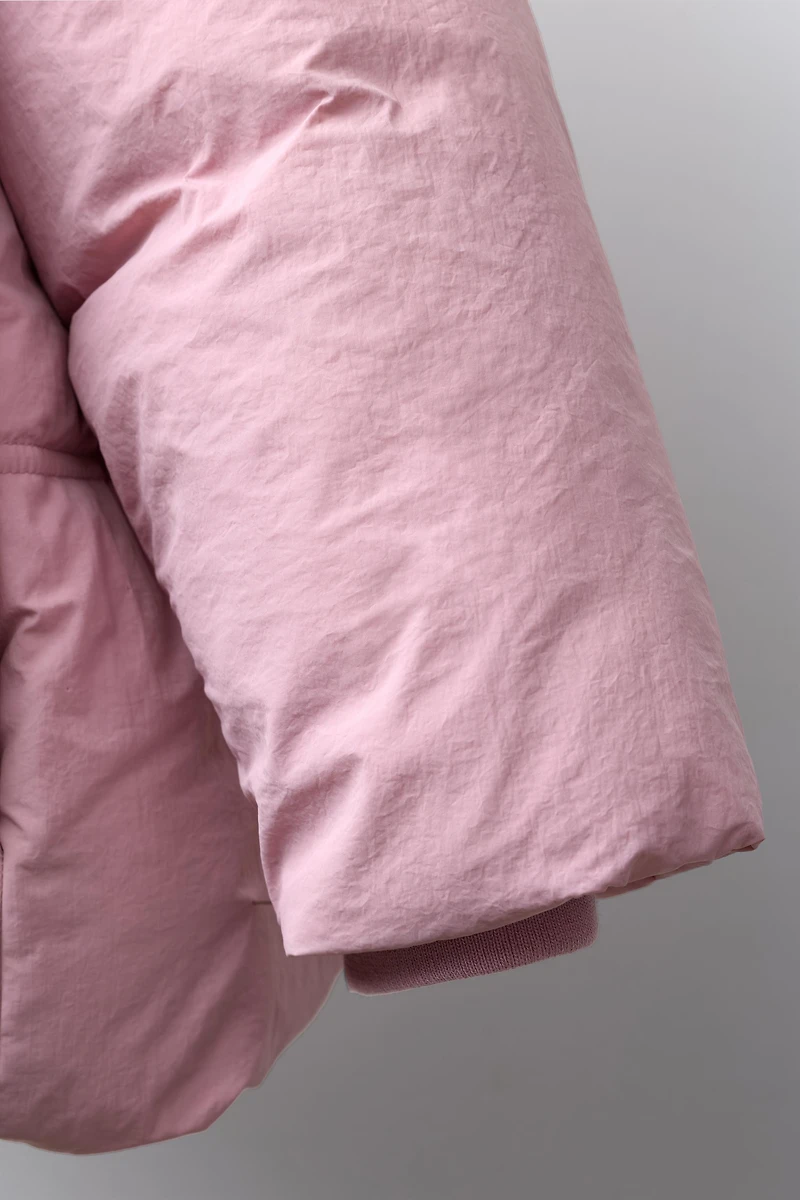 VESTE REMBOURRÉE À CAPUCHE DÉPERLANTE