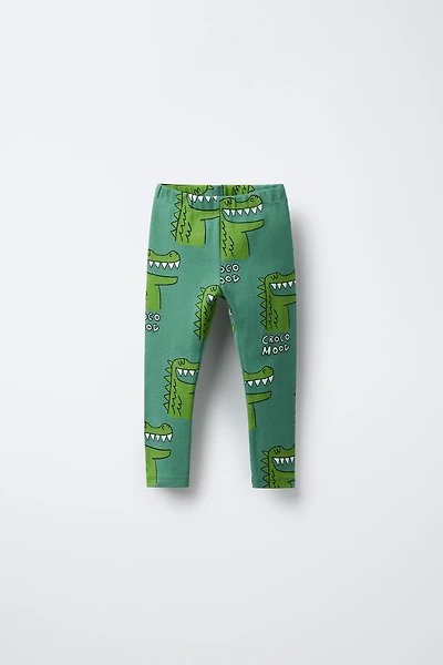 CROCODILE PRINT LEGGINGS
