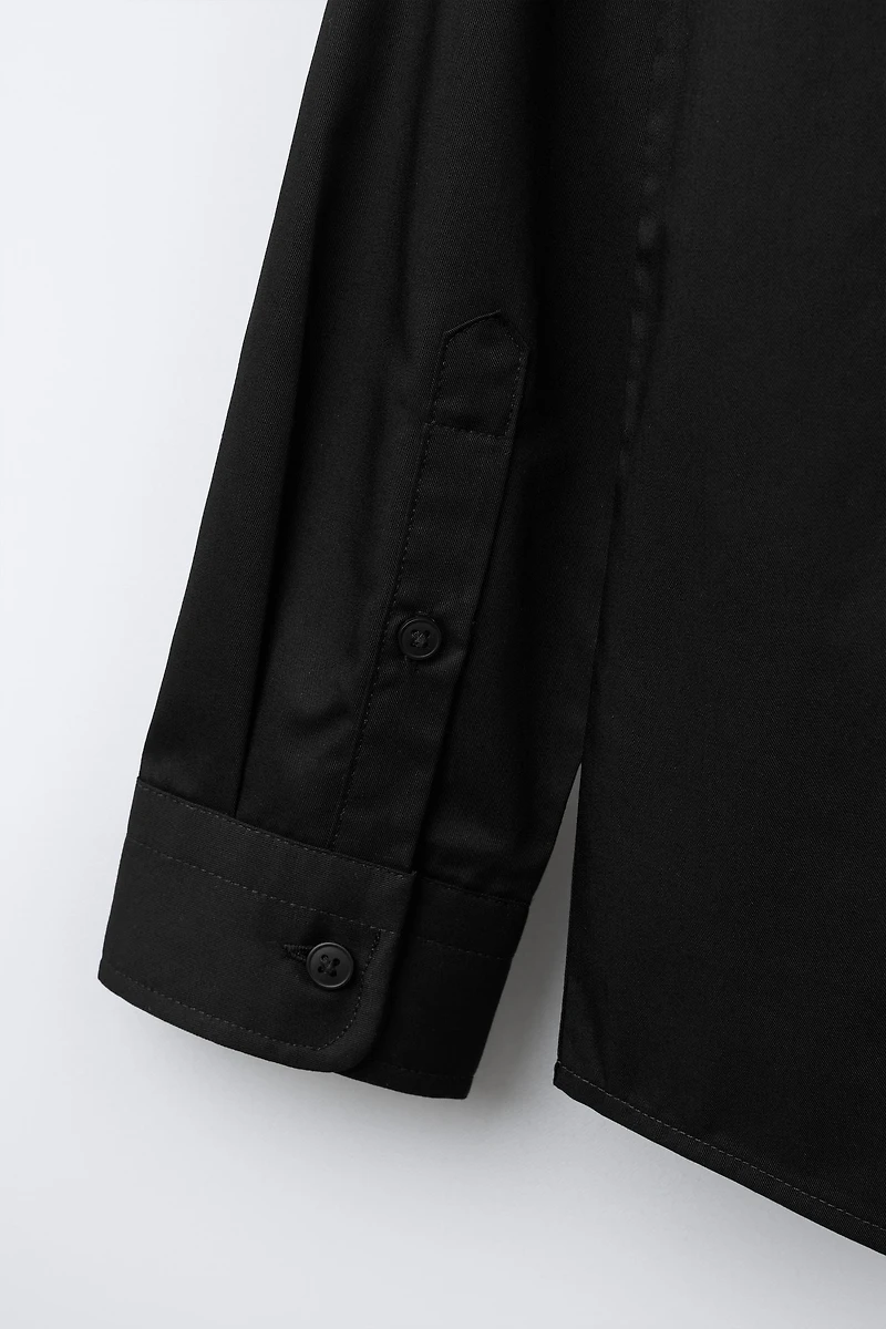 CHEMISE UNIE STRETCH