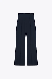 PANTALON TAILLE HAUTE AVEC ZIP ZW COLLECTION
