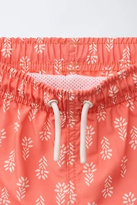 AGES 6-14 / PRINTED SWIM SHORTS