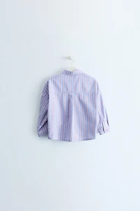 ZARA TIMELESS - CHEMISE À RAYURES POCHE