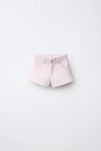 SHORT À DÉTAIL CLOUS ET ÉTOILES