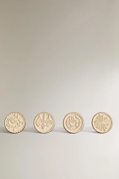 LOT DE MOULES À BISCUITS FORMES DE NOËL (LOT DE 4)