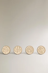 LOT DE MOULES À BISCUITS FORMES DE NOËL (LOT DE 4)