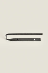 DARK METAL TOILET PAPER HOLDER