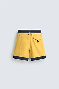 LONG CONTRAST SWIMSUIT