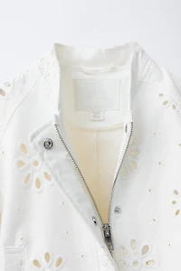 BLOUSON BRODERIE SUISSE