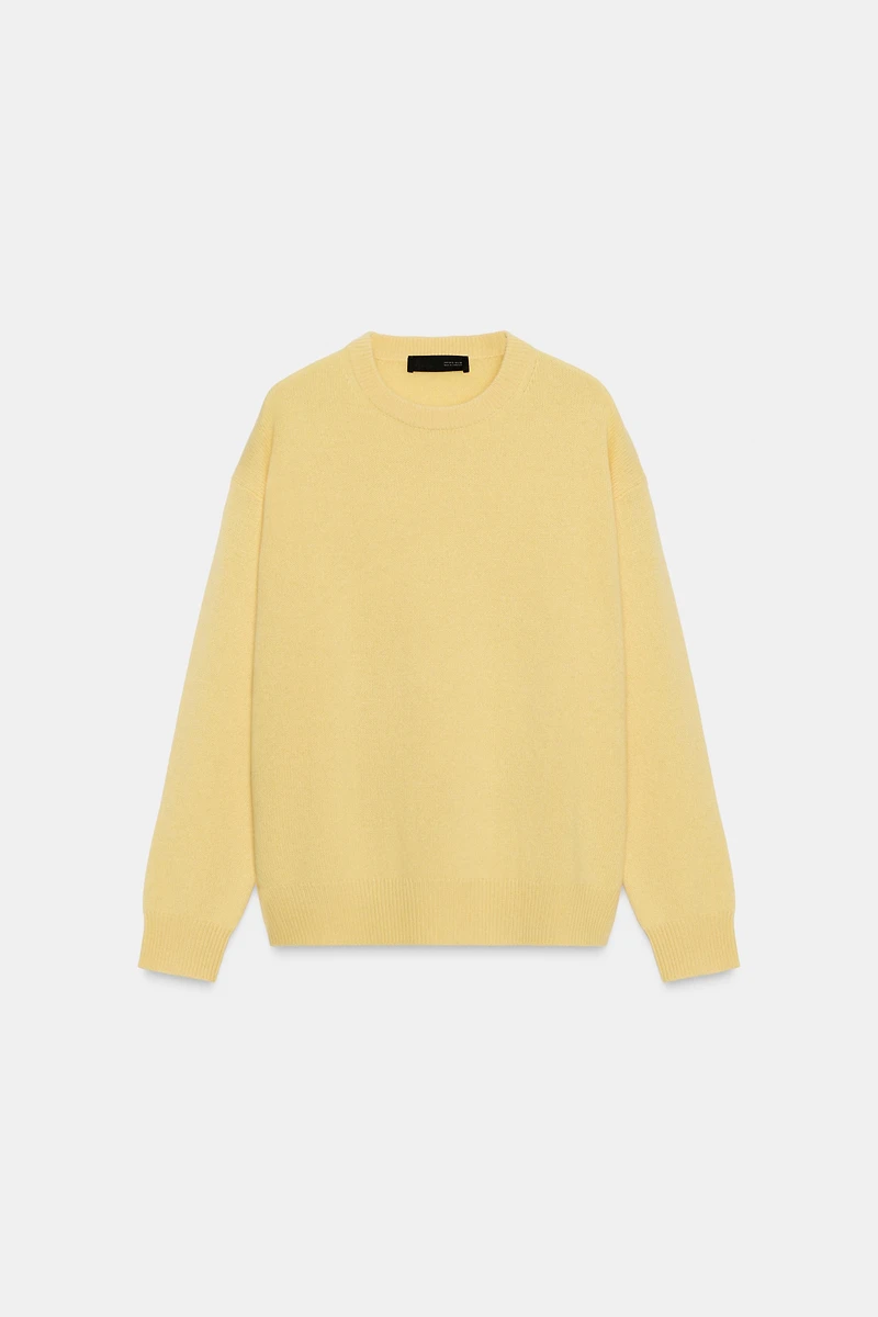 PULL 100 % CACHEMIRE À MANCHES LONGUES