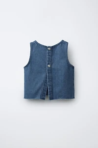 DENIM TOP