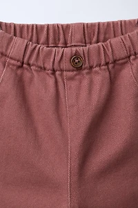 TWILL BAGGY PANTS