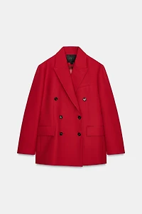 ZW COLLECTION DOUBLE-BREASTED BLAZER