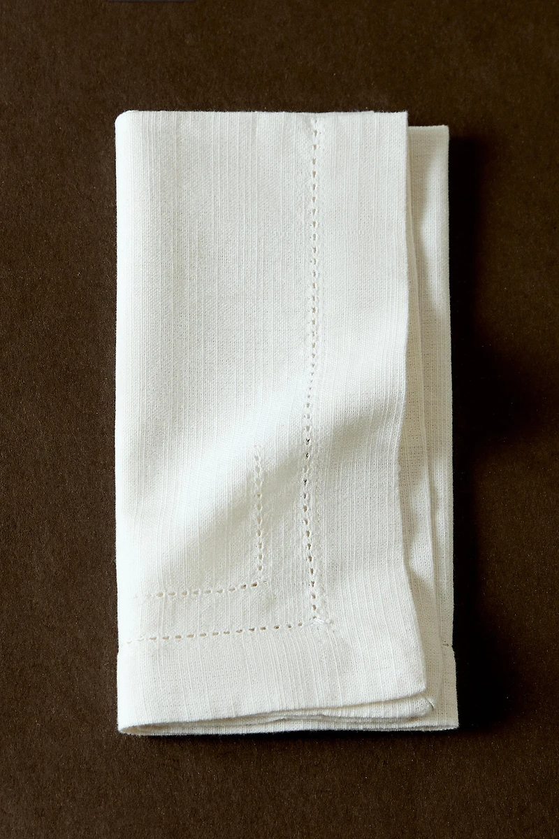 SERVIETTE DE TABLE COTON JOUR ÉCHELLE