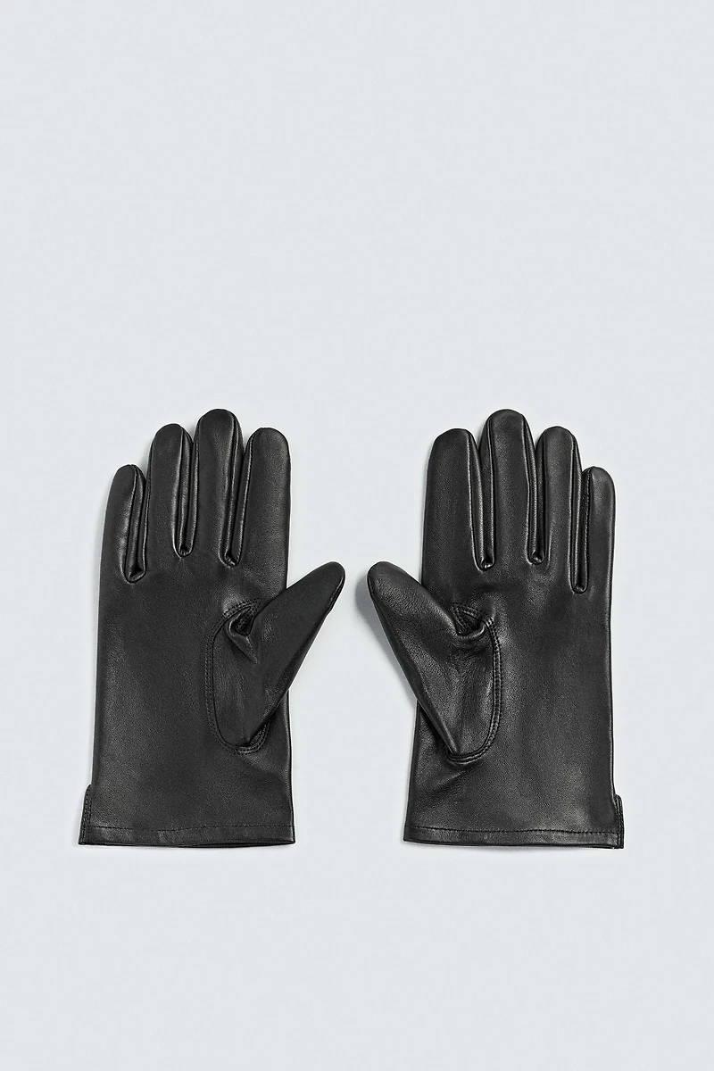 LEATHER STITCHED GLOVES