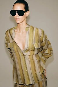 ZW COLLECTION STRIPED SHIRT