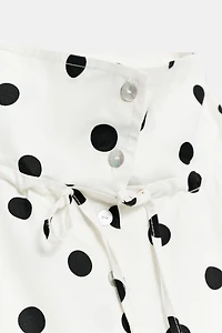 VESTE À POIS