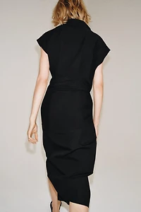 ZW COLLECTION SASH SHIRT DRESS