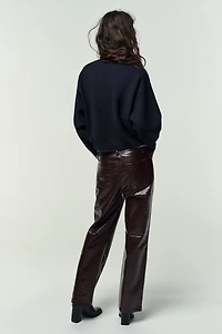 SWEAT EN MAILLE UNIE