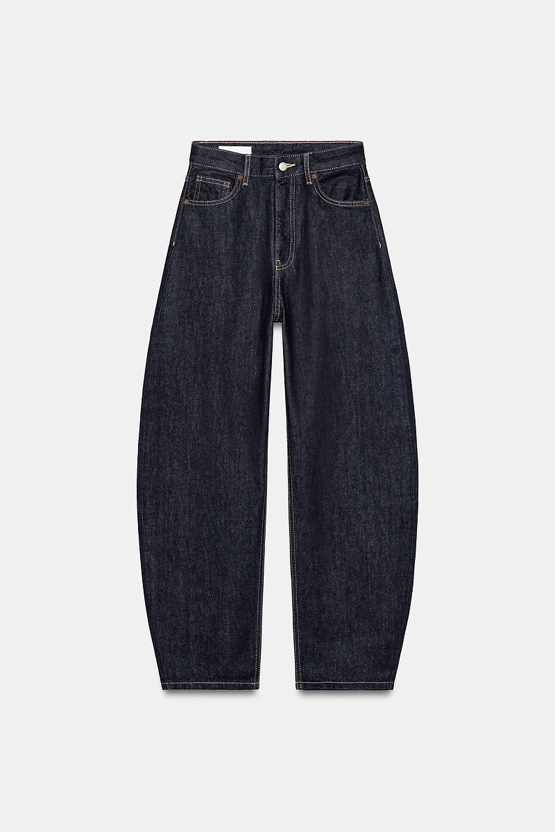 TRF BARREL HIGH WAIST JEANS