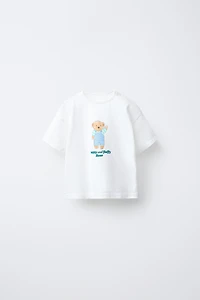 BEAR TEXT T-SHIRT