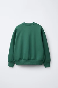 JOGGING SET, SWEATSHIRT AND EMBROIDERED JOGGERS