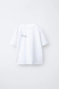 T-SHIRT IMPRIMÉ TEXTE