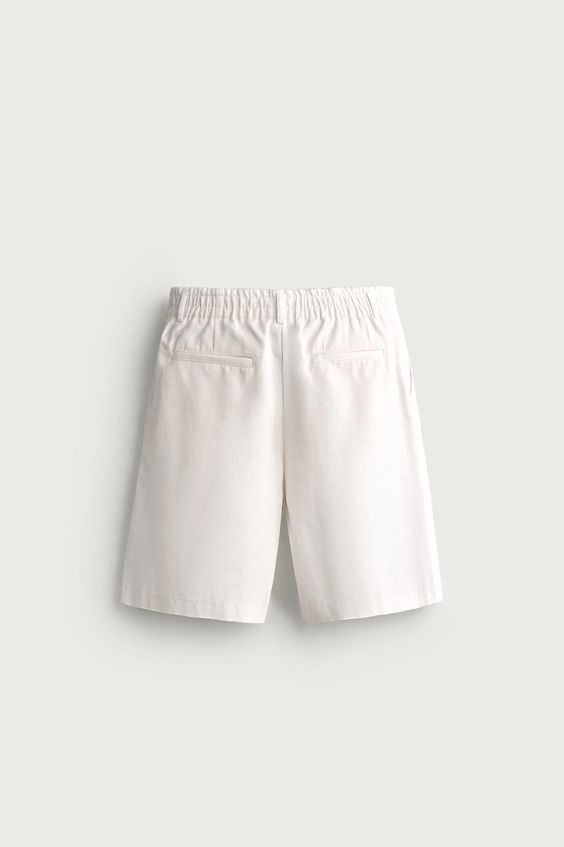 BERMUDA WIDE FIT COTON - LYOCELL