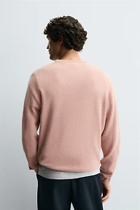 WOOL CASHMERE SWEATER