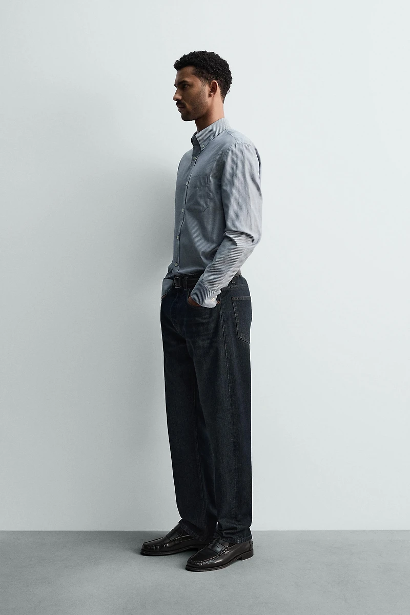 STRIPED POCKET SHIRT