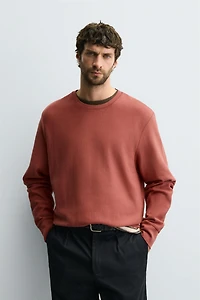 WASHED CREWNECK SWEATSHIRT
