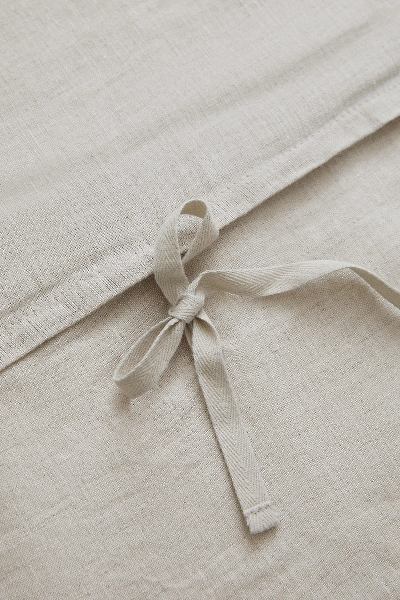 XXL LINEN THROW PILLOW COVER