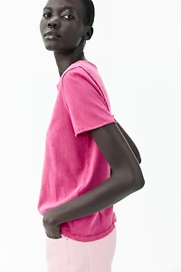 WASHED SHORT SLEEVE T-SHIRT