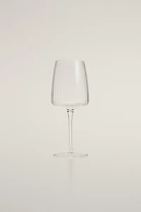 GLASS WITH LINES