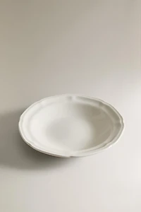 ASSIETTE CREUSE PORCELAINE