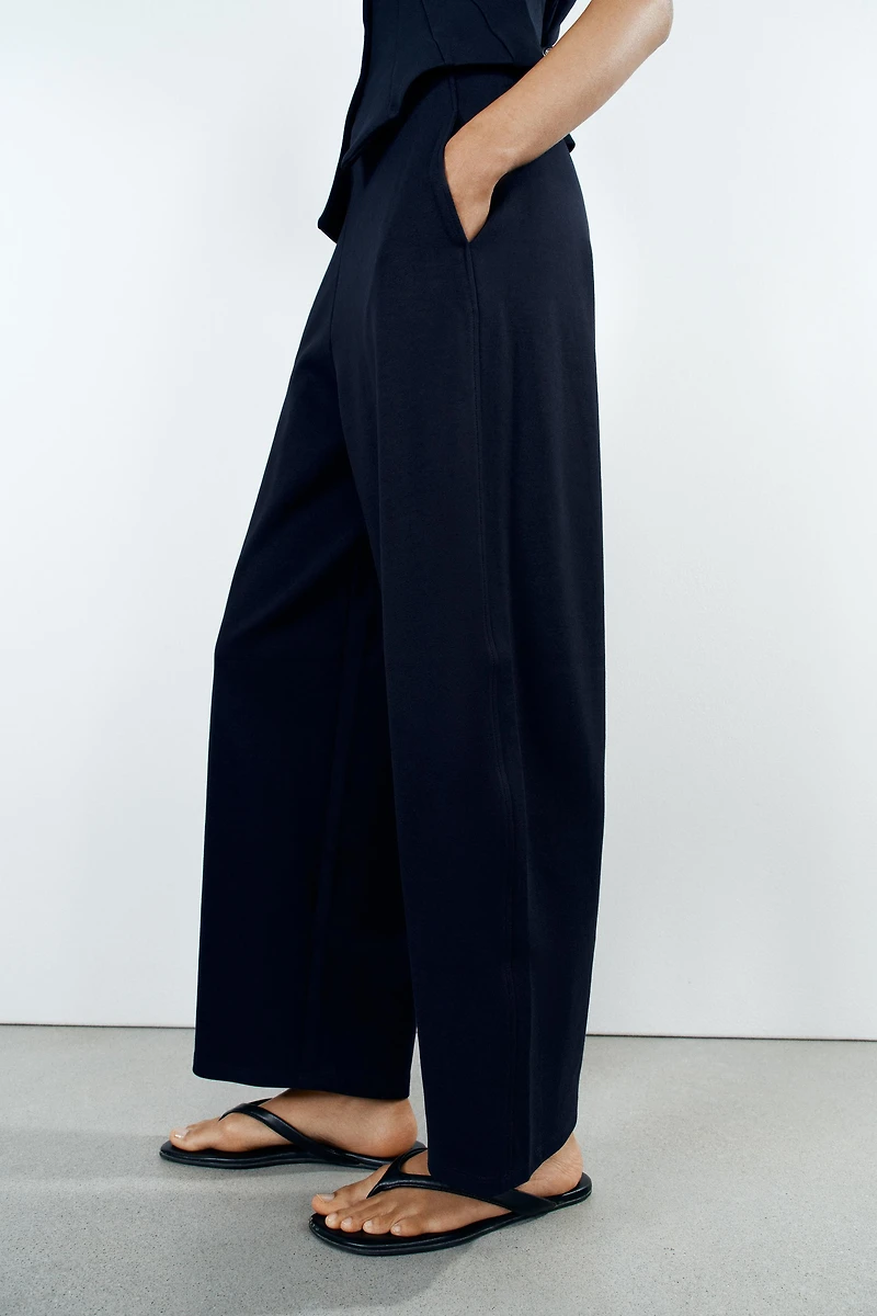 INTERLOCK BALLOON PANTS
