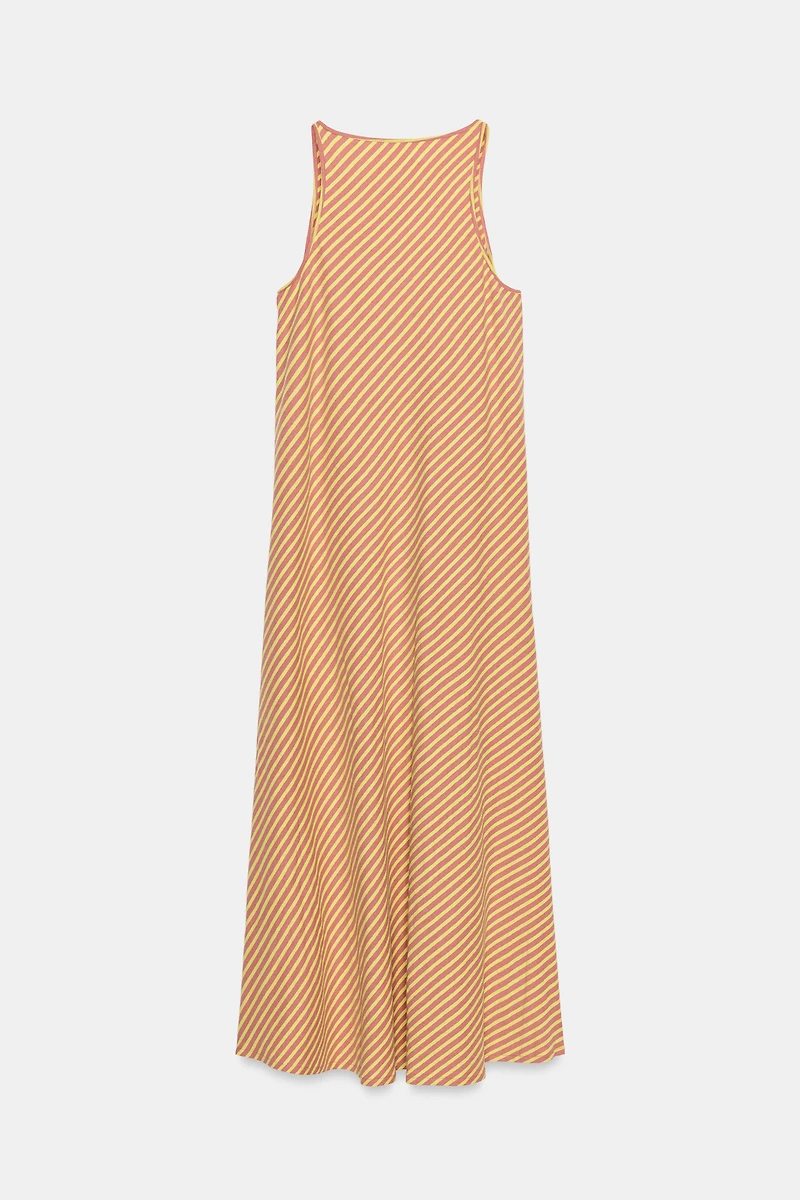 LONG STRIPED DRESS