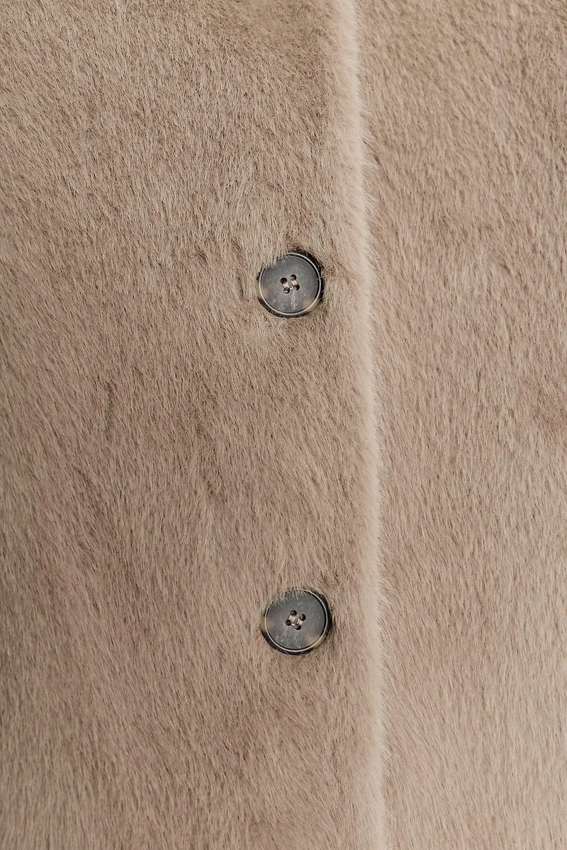 FAUX FUR SHORT JACKET