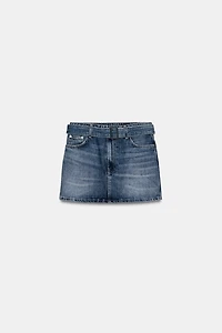 ZW COLLECTION DENIM MINI SKIRT