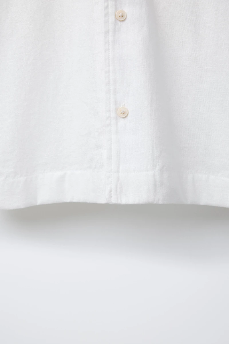 CHEMISE EN COTON LIN