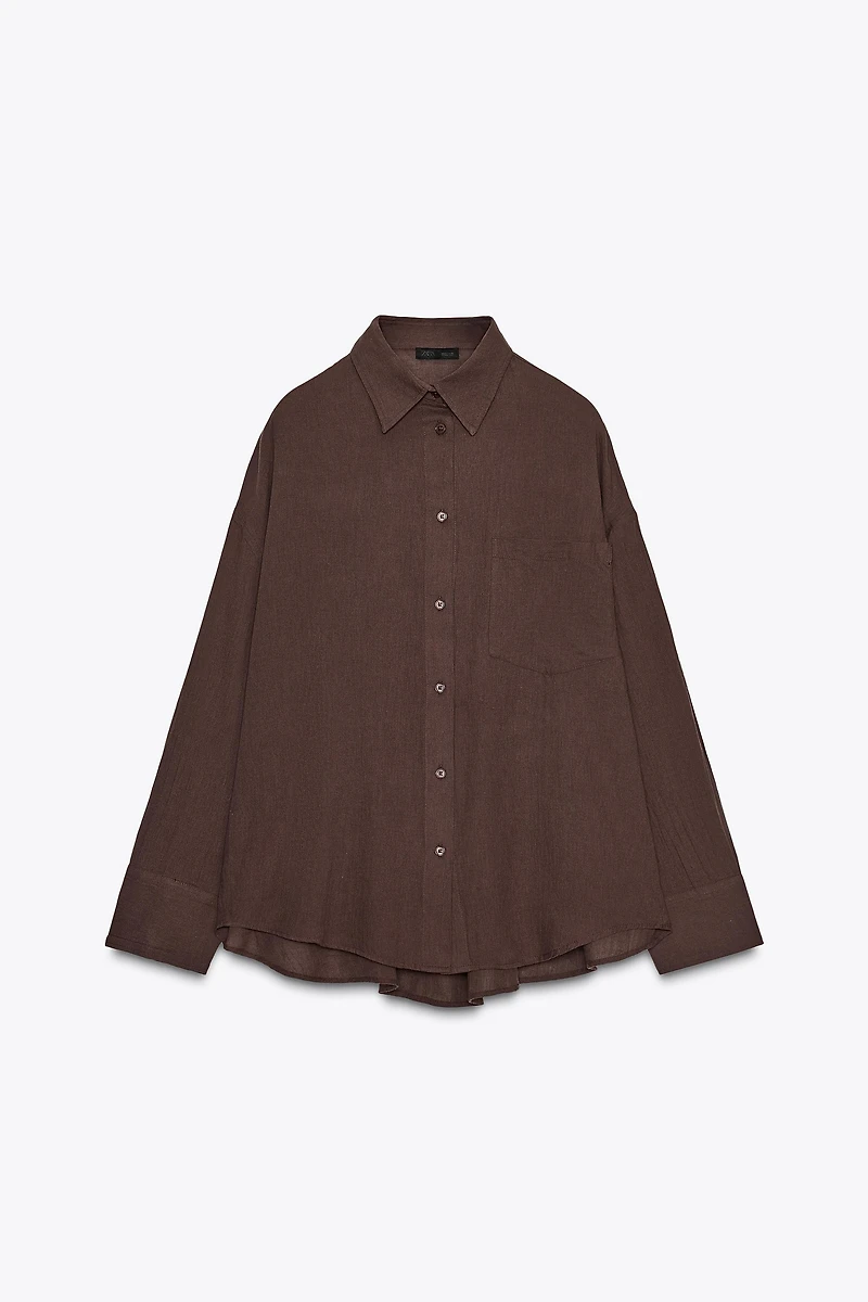 OVERSIZED GAUZE SHIRT