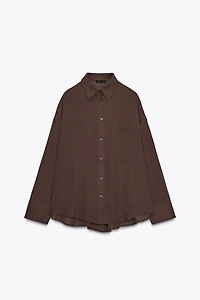 OVERSIZED GAUZE SHIRT