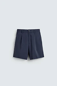 SOFT FLOWY PLEATED SHORTS