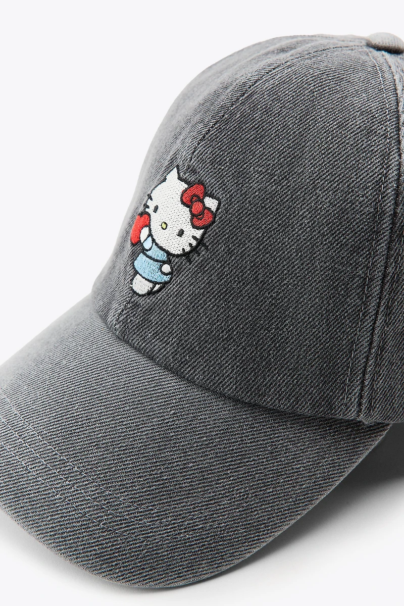 HELLO KITTY © 2025 SANRIO DENIM CAP
