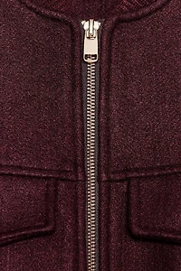 VESTE COURTE DOUCE AU TOUCHER